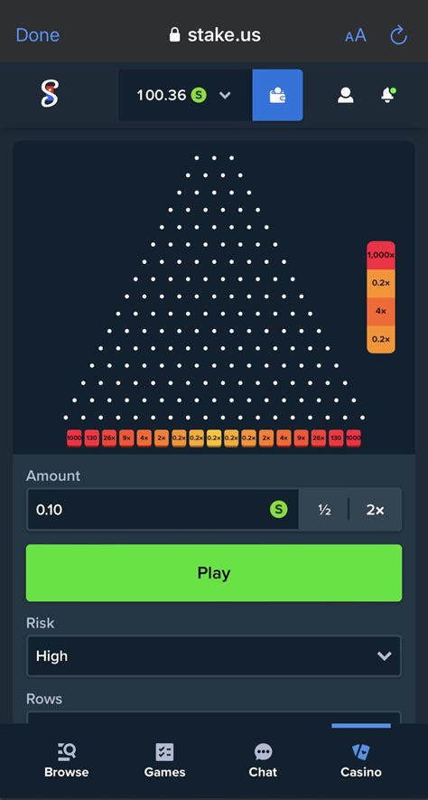 I have found my new plinko strategy : r/stakeus .
